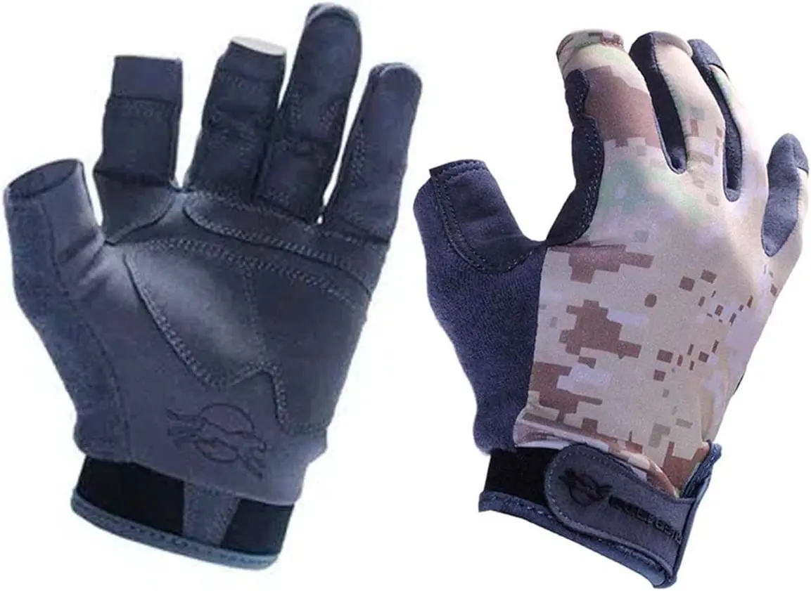 

Glove in synthetic leather Breeze Desert Hard Knuckle Motorcycle Finger Military Gloves