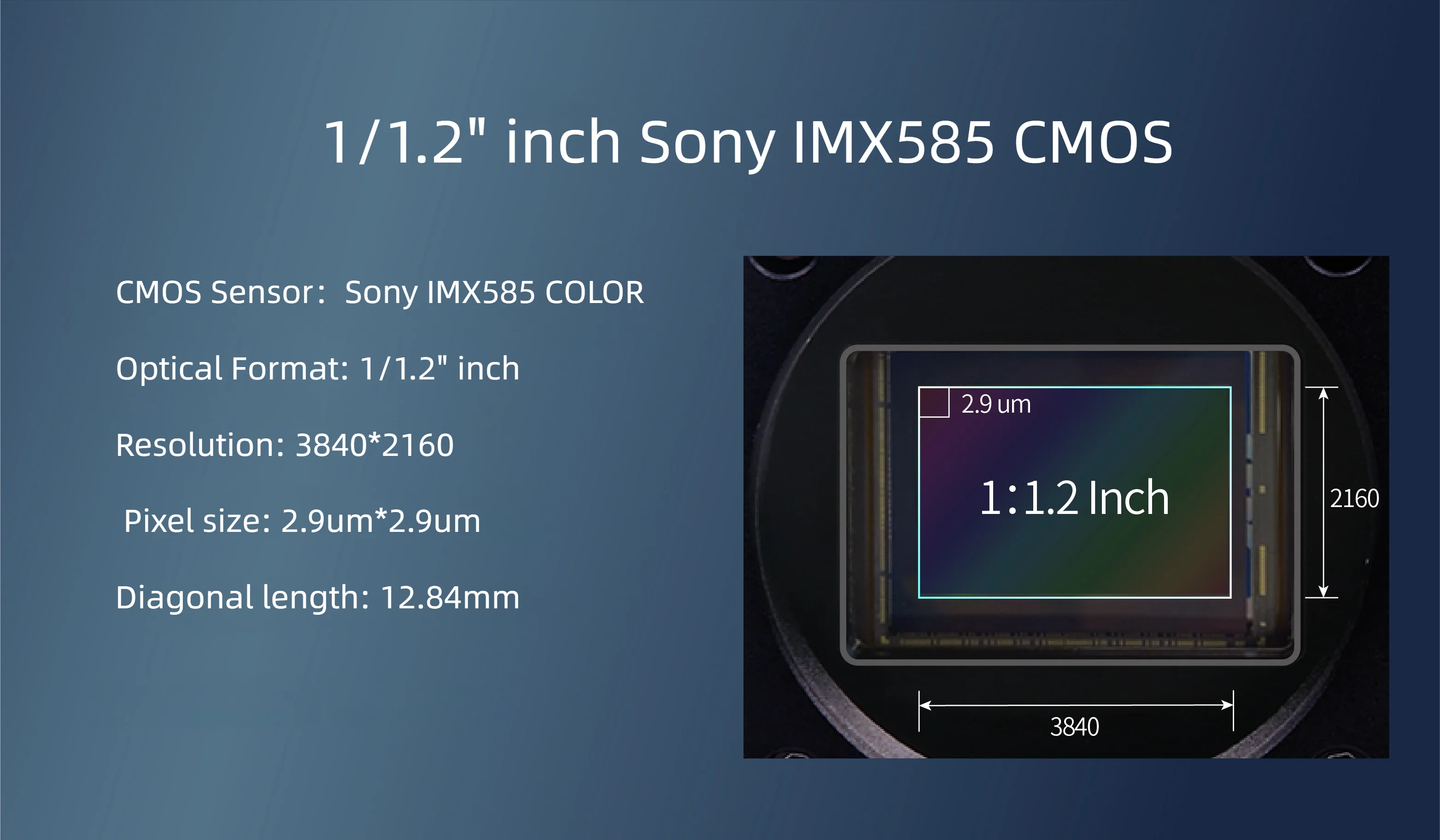 Цветная камера астрономического телескопа Touptek 8 3 Мп с CMOS-сенсором SONY IMX585 1/1 2