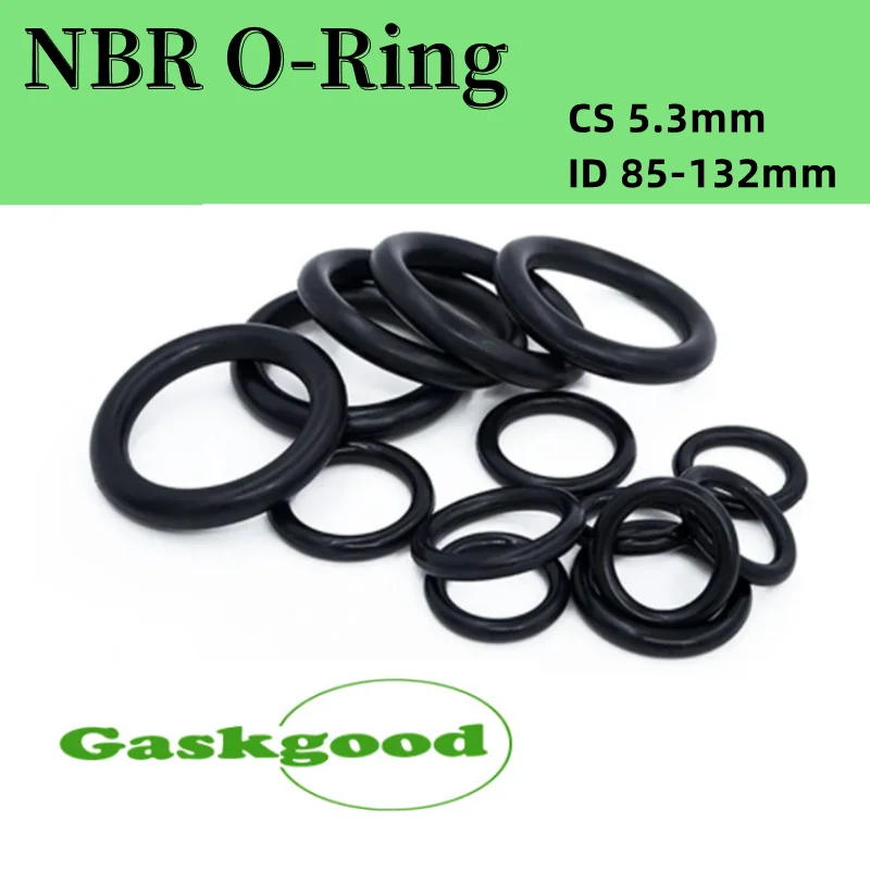 

Уплотнительное кольцо NBR, 1 шт., уплотнительная прокладка, толщина CS 5,3 мм, внешний диаметр 85-132 мм, прокладка из нитриловой бутадиеновой резины, шайба с маслостойкостью, круглая форма
