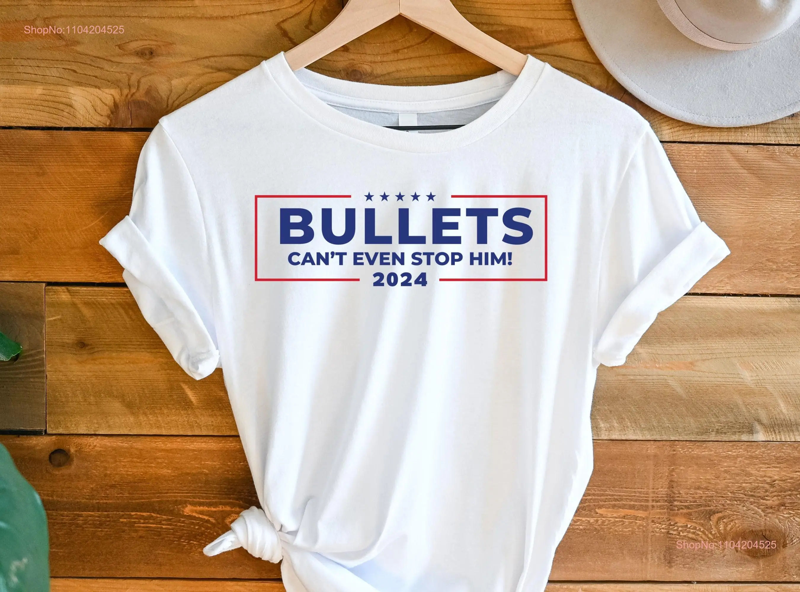 Bullets Can't Even Stop Him Забавная футболка с трубкой Donald Patriotic SweaT MAGA Футболка для