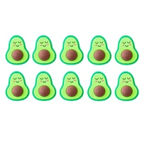 18pcs erasers creative avocado shaped erasers portable erasers portable cartoon erasers adorable students erasers for kids gift