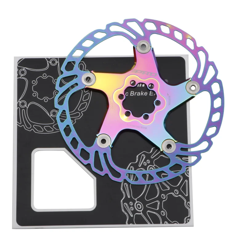 

IIIPRO Bicycle Disc Brake Rotor 140 160 180 203mm Mountain Bike Floating Rotor MTB Down Hill Strong Heat Dissipation