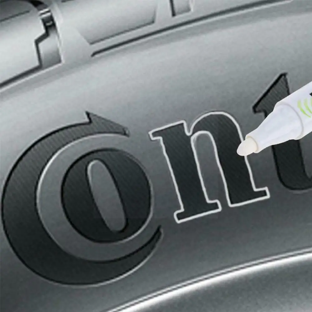 

1psc White Fluorescent Note Pen Waterproof Quick-drying Oily Marker Paint Pen Pen Marker Pen Non-fading Tire N5i1