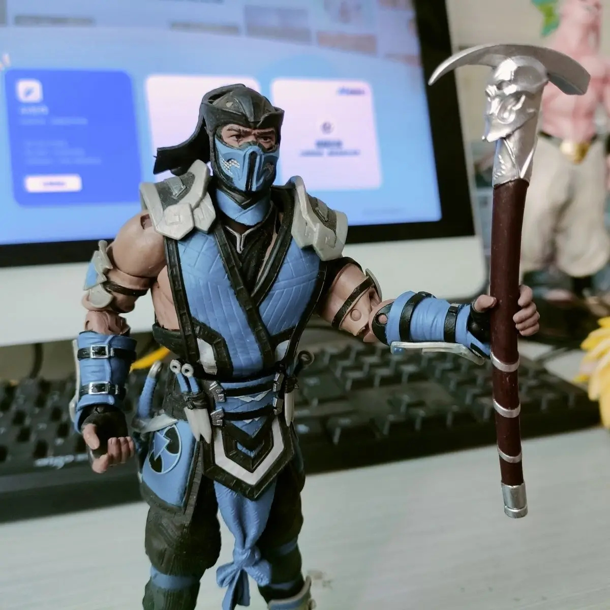 Экшн-Фигурка Mortal Scorpion Kombat Sub Zero 7 дюймов 18 см