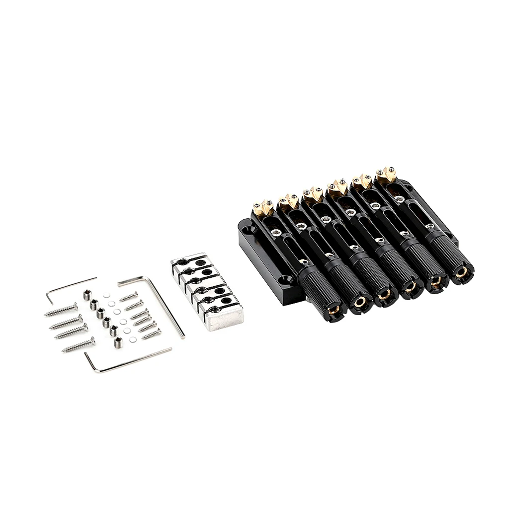 

Guitar Bridge Instrument Accessories Copper Sweet Gift Guitars Supplies Upgraded Fittings Musical Compact Size Replaced Part