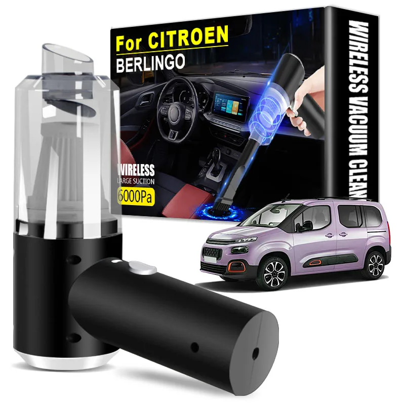

Handheld Car Cordless Vacuum Cleaner for Car Cleaning Automotive Products Car Accessories Home Appliance For Citroen BERLINGO