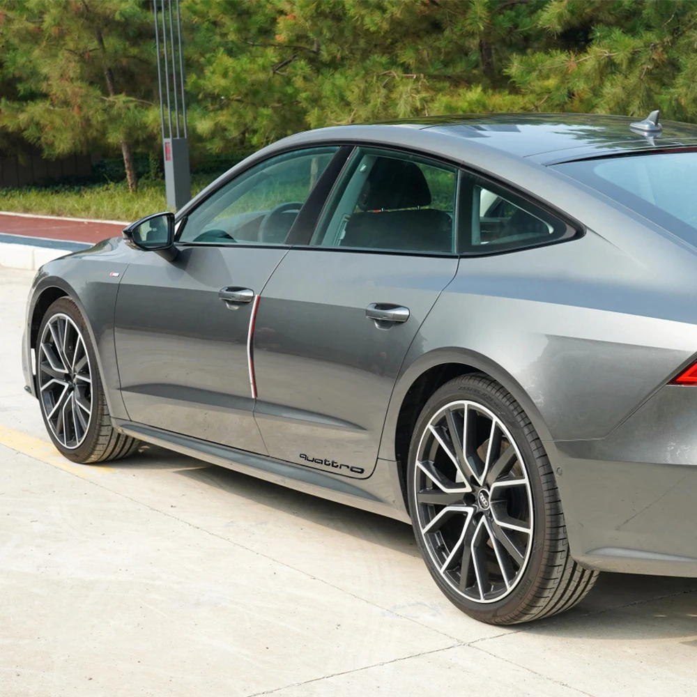 Алюминиевый автомобильный логотип Quattro эмблема кузова украшение багажника