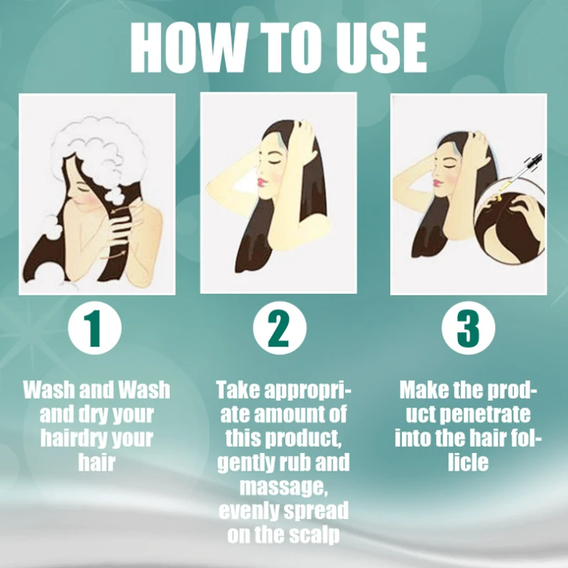 Сыворотка для роста волос с эфирным маслом 7 дней |