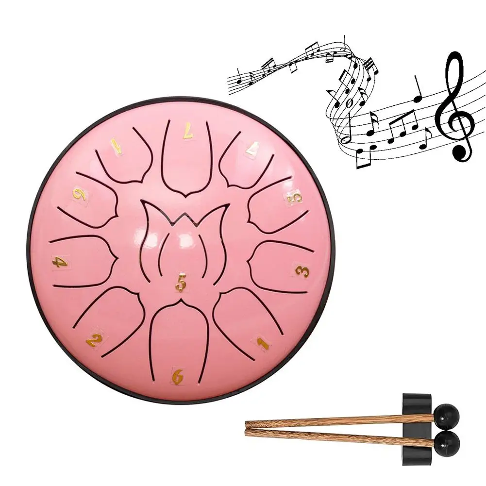 6-дюймовый 12-тоновый ВОЛШЕБНЫЙ БАРАБАН стальной дождь барабан для наружного сада