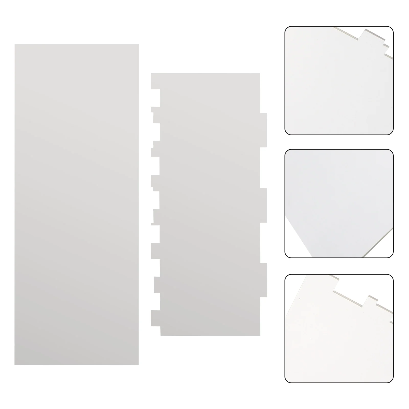 

Cake Scrapers Baking Spatula Scraper Kitchen Mover Dough Bread Accessories Clear Bowl Smoother Decorative Making Acrylic Icing