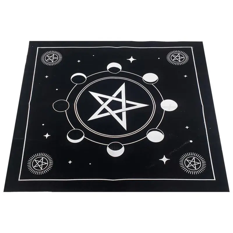 

Скатерть с пентаграммой, инновационная скатерть для Таро, товары и инструменты для гадания Таро