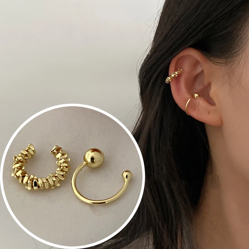 

Ear Cuff No Piercing Ear Clip Earrings for Women Girls Earcuff Jewelry Gift