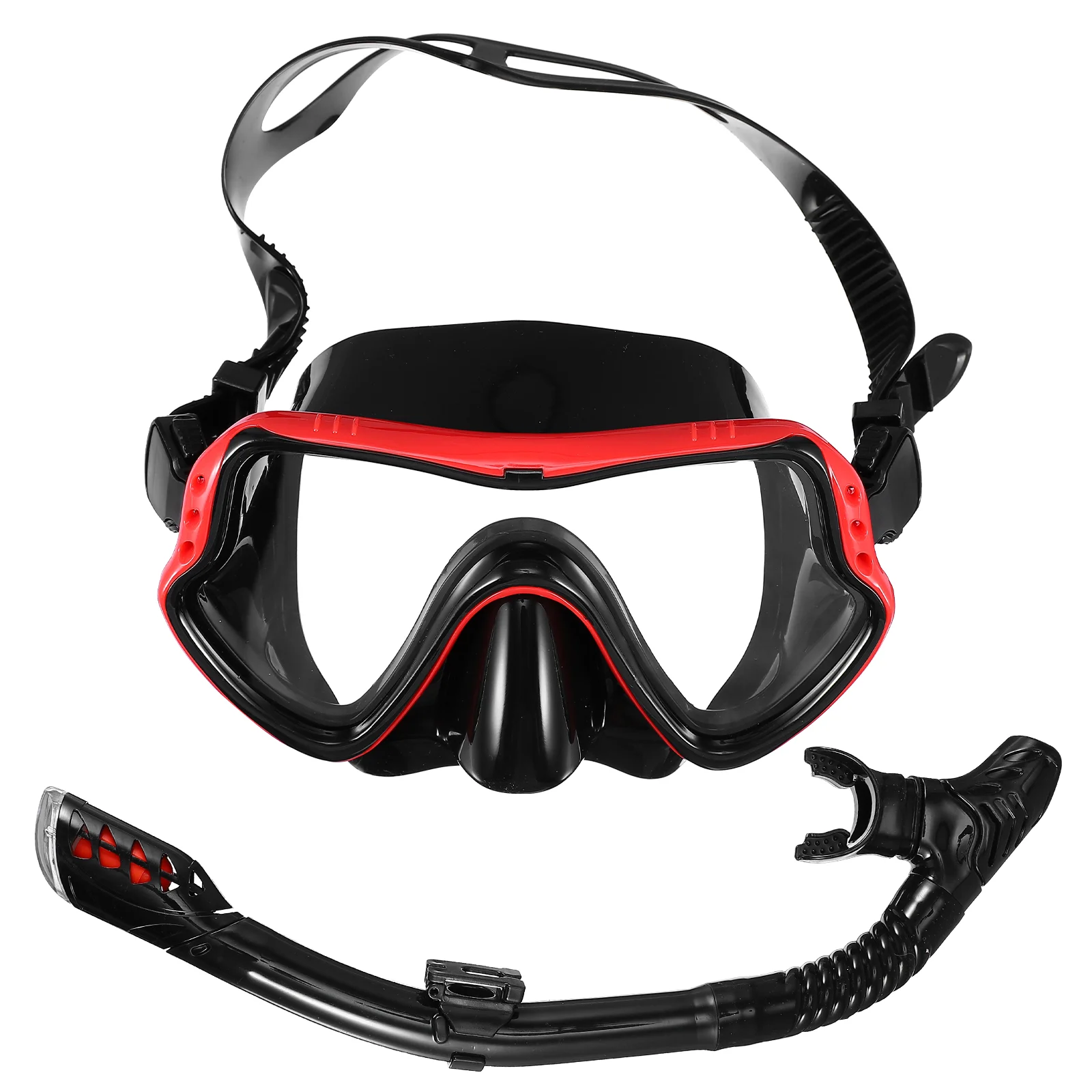 

Snorkel Snorkeling Gear Scuba Goggles Diving Swimming Set Fog Anti Panoramic Tool Equipment Silicone Sports Swimming fins