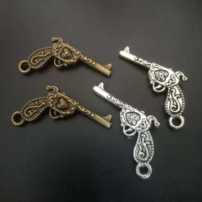 3 шт./партия, подвески из цинкового сплава, 42x26 мм