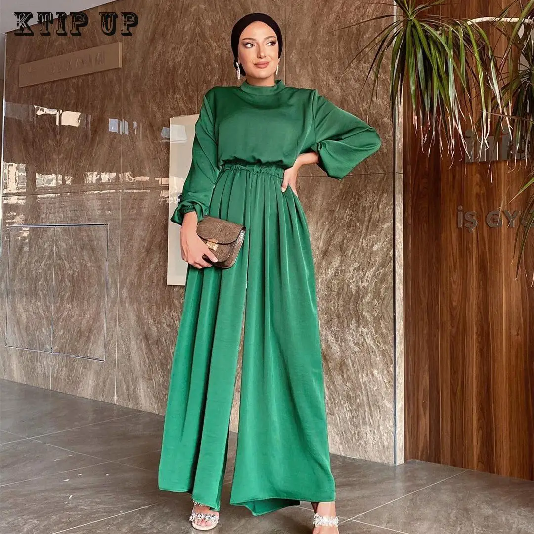 

Muslim Sets Two-pieces Eid Mubarek Abaya Turkey Hijab Dress Caftan Kaftans Islam Clothing Abayas For Women Musulman Ensembles