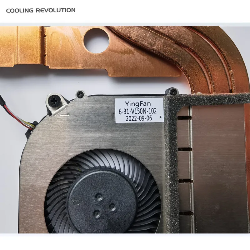 Новый оригинальный охлаждающий вентилятор для процессора ноутбука Machenike S15C RTX3060