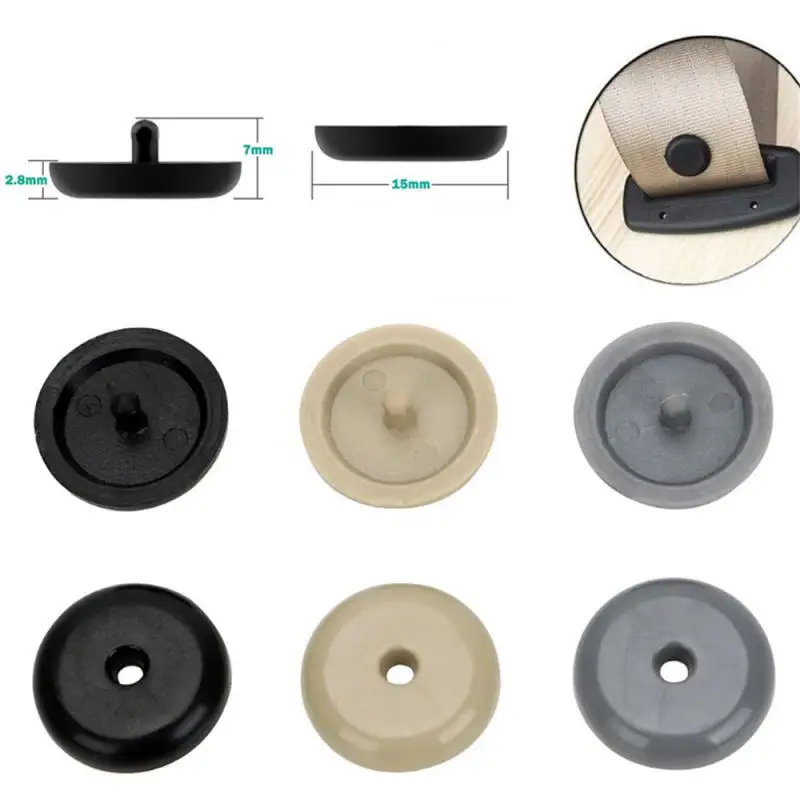 1 ~ 5 шт. универсальная пряжка ремня безопасности кнопки держатели шпильки