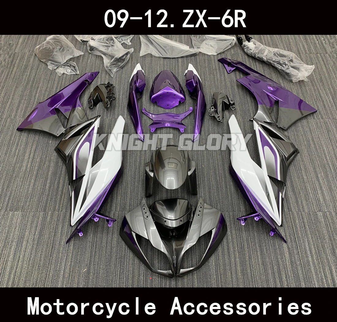 

New ABS Injection Molding Fairings Kits Fit For 636 ZX-6R 2009 2010 2011 2012 Bodywork Set Motorcycle Accessories