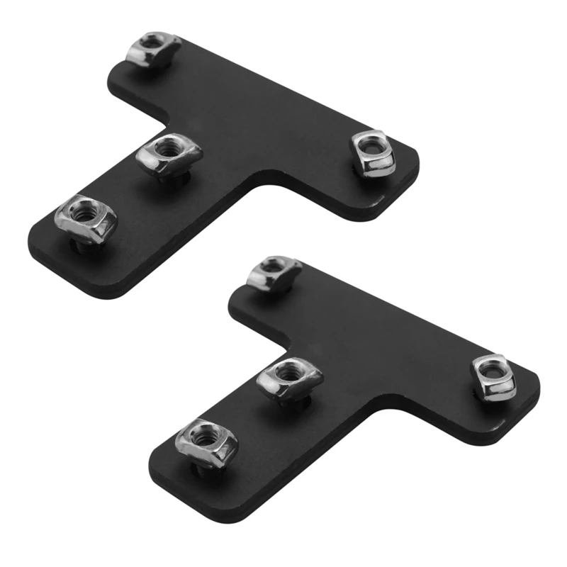 

2X аксессуары для 3d-принтера, т-образный фиксированный кронштейн, винт с гайкой для торнадо Cr-10S Ender-3