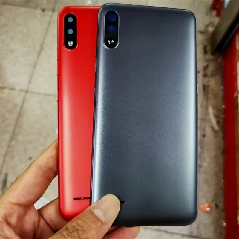 Для LG K22 задняя крышка батарейного отсека задний корпус с объективом камеры