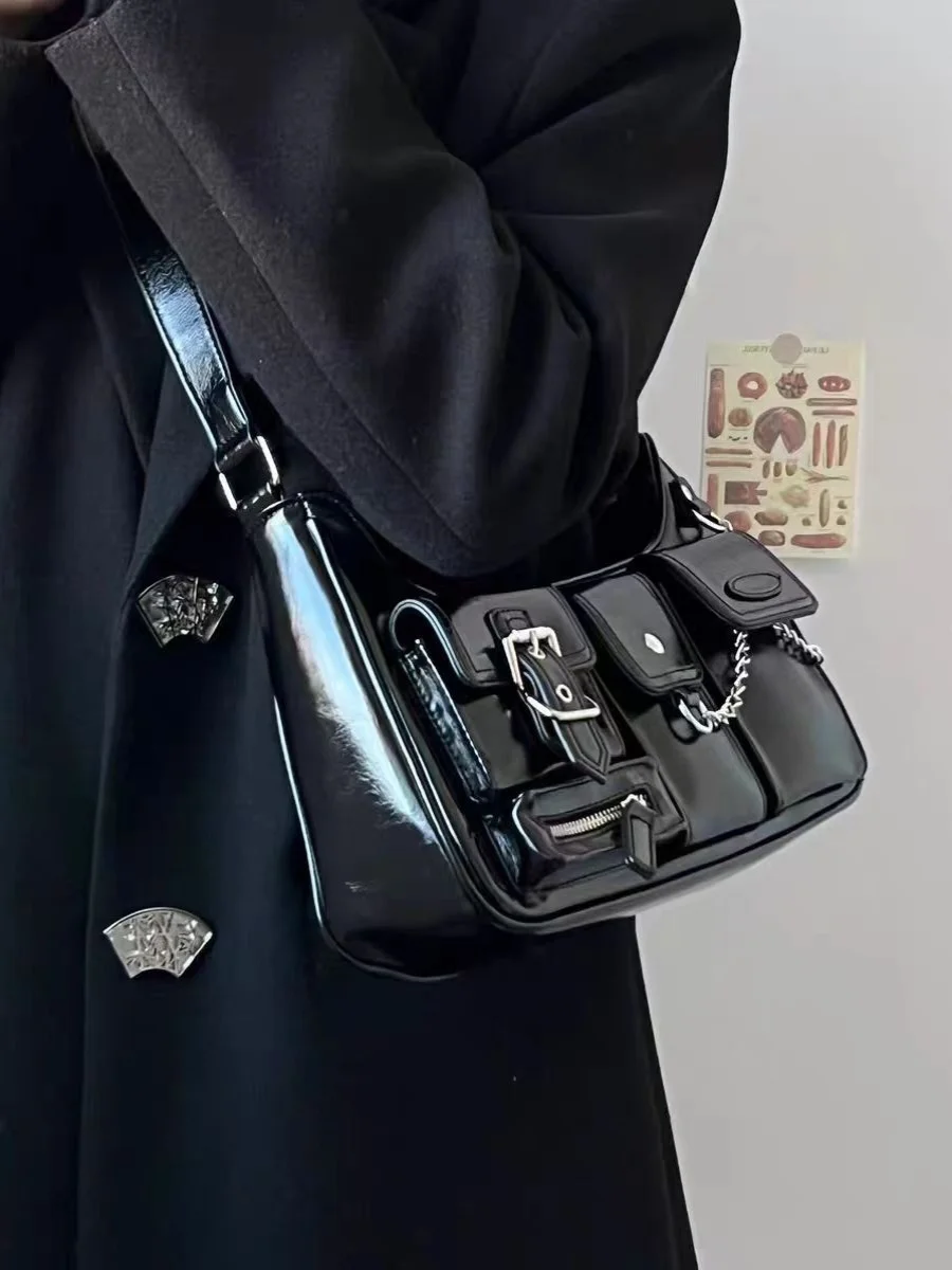 Сумка-Кроссбоди Lizzytsu женская из экокожи повседневный саквояж на плечо с откидной