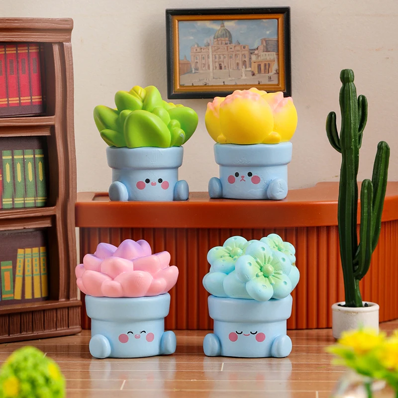 2 шт. имитация маленького горшечного растения кактуса настольные декоративные