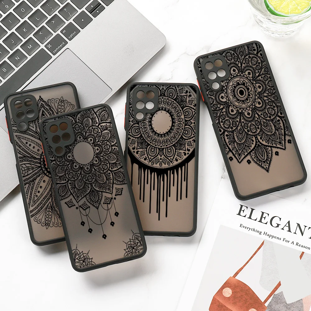 

Mandala Dreamcatcher Shockproof Phone Case For Samsung A53 A52s 5G A33 A13 A10 A11 A12 A32 A50 A51 A30 A22 A21S A11 A03S Covers