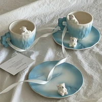 Чашечки с полярными мишками ????#1