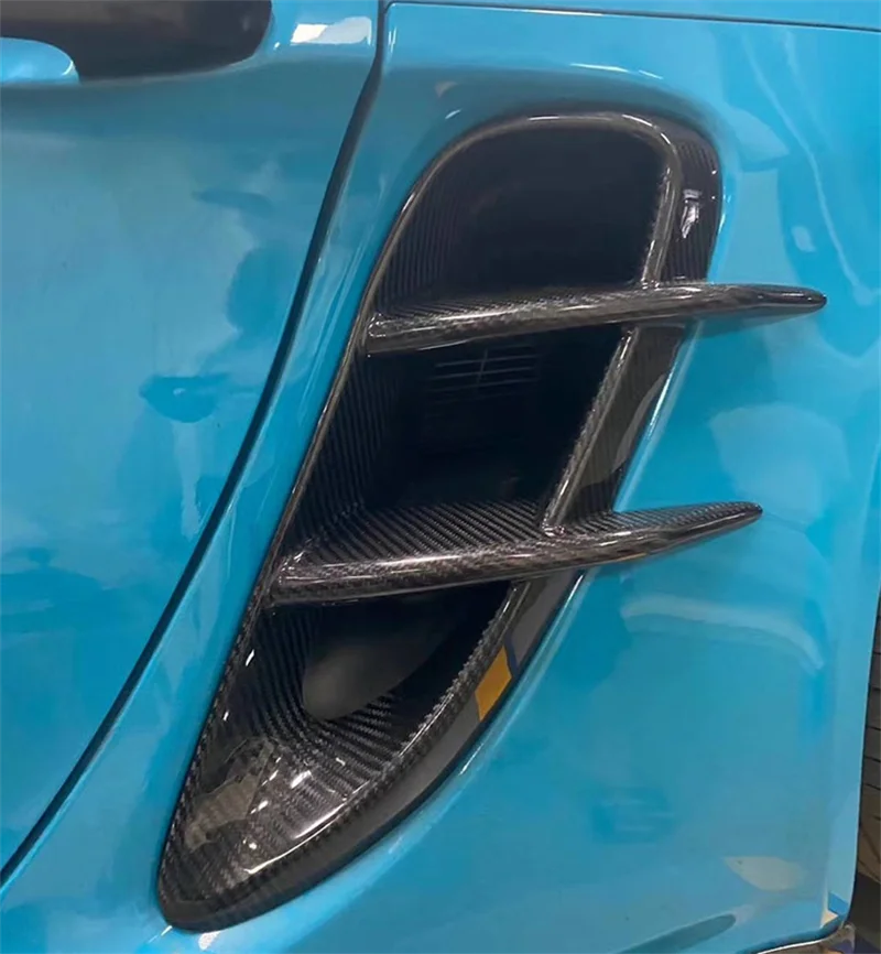 Оригинальные вентиляционные отверстия из углеродного волокна TK в стиле 3K для