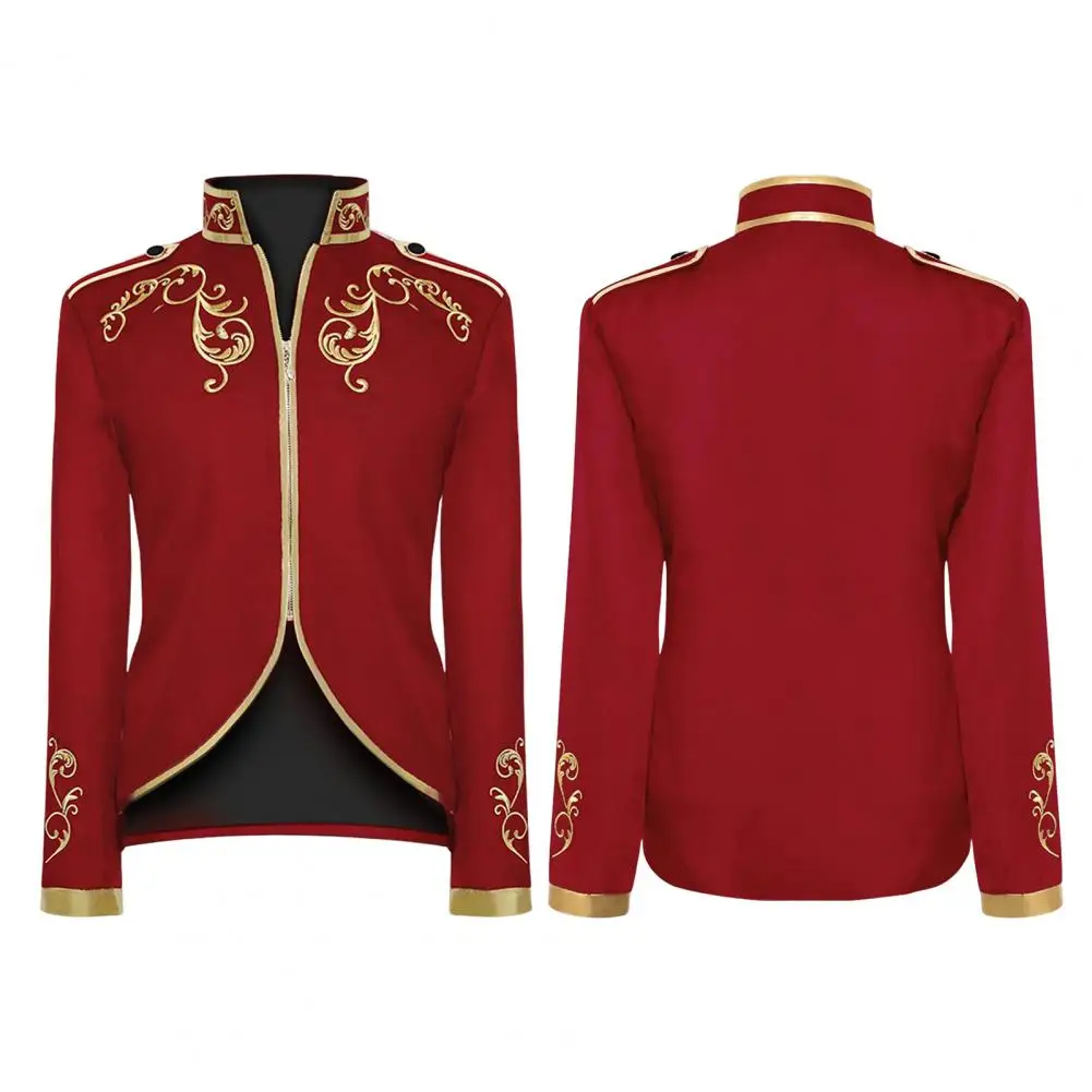 

Мужское пальто с воротником-стойкой, в стиле ретро