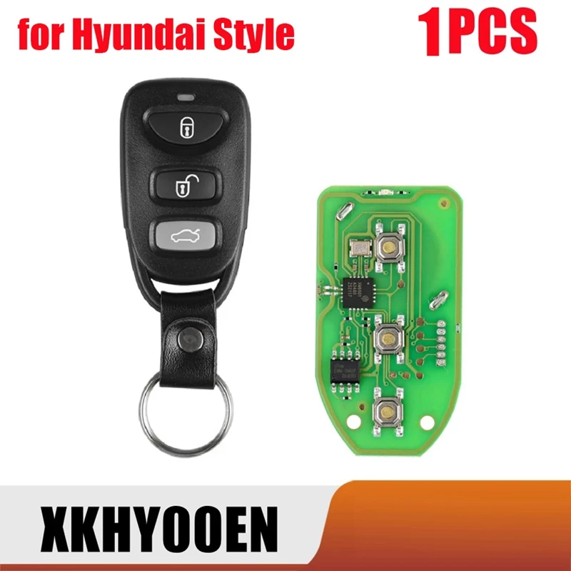 

For Xhorse XKHY00EN Universal Wire Remote Key Fob 3 Button For Hyundai Style For VVDI Key Tool