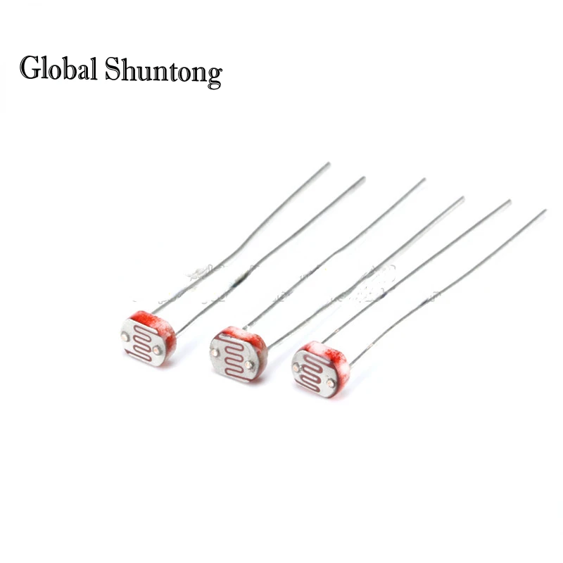 

50Pcs/lot LDR Photo Light Sensitive Resistor Photoelectric Photoresistor 5528 GL5528 5537 5506 5516 5539 5549 for Arduino