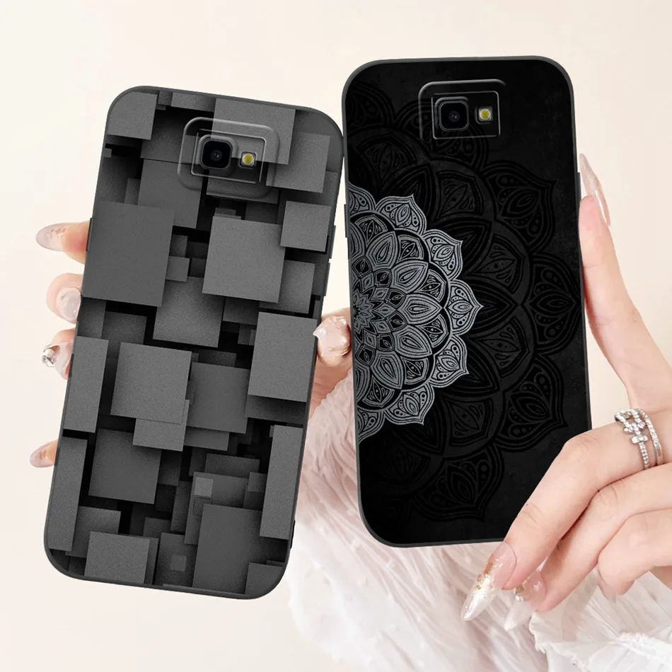 Для Samsung Galaxy J4 + / Core элегантный чехол для телефона с принтом Plus SM-J415F Мягкие