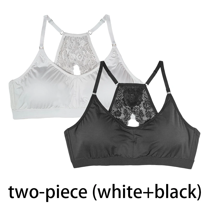 Элегантный Женский Бюстгальтер Пуш-ап С Беспроводной Кружевной Отделкой Удобный