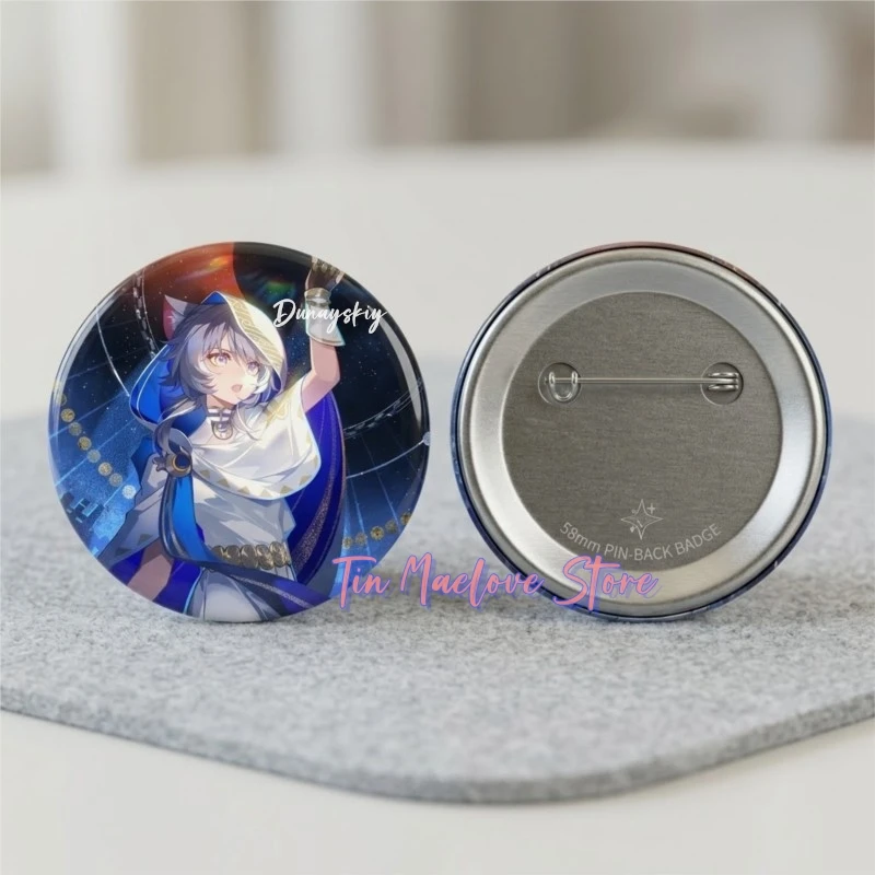 Фото Костюм для косплея Cipher Cifera из аниме-игры Honkai Star Rail, образ священника, с капюшоном с кошачьими ушками и синими акцентами, на Хэллоуин №4