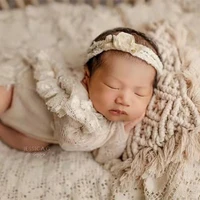 dvotinst newborn baby photography props handmade knitted vintage posing pillow fotografia accessories studio shoots photo props