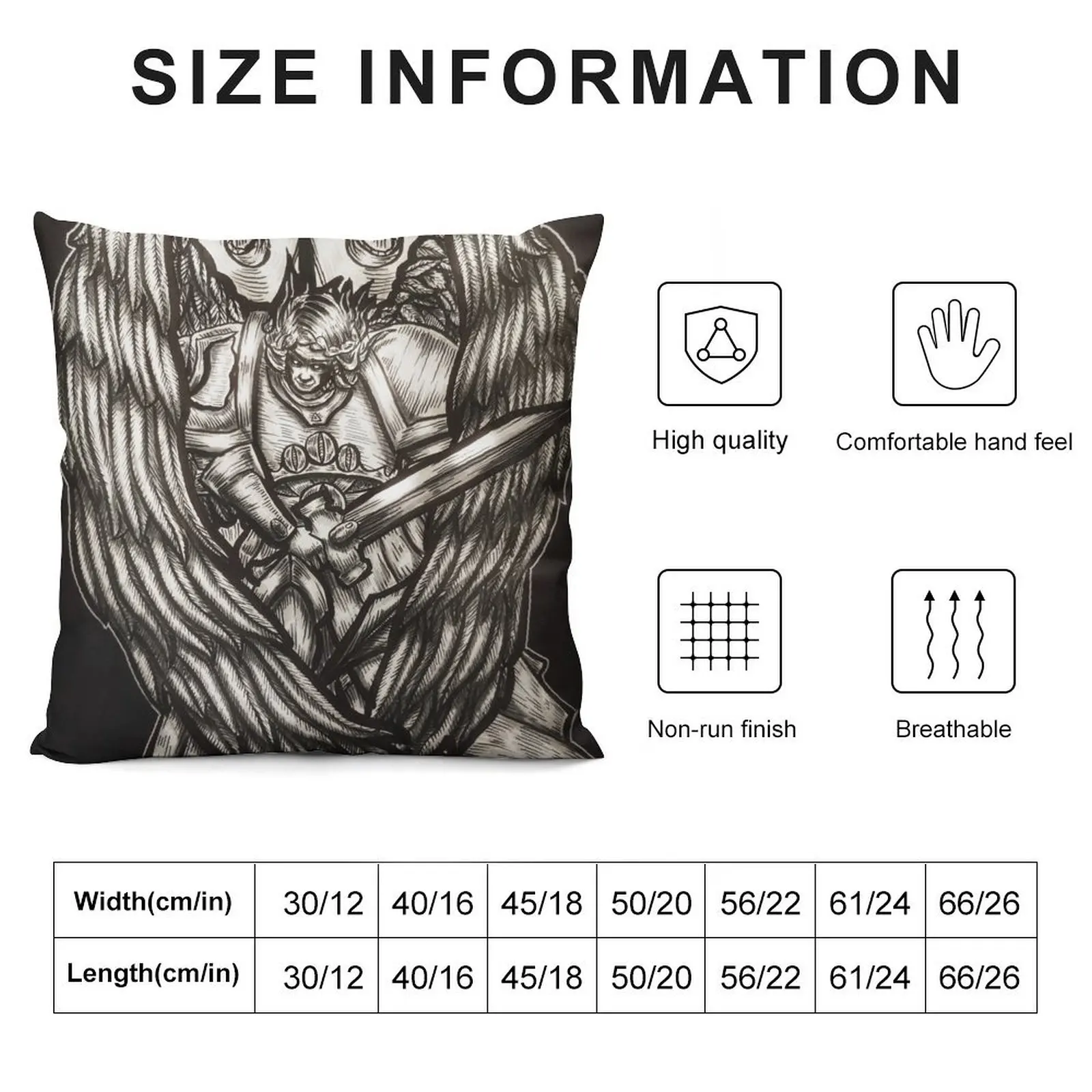 Портрет кровавой декоративной подушки Рождественская подушка