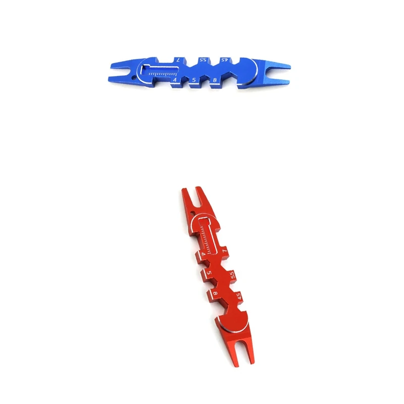 

Multifunction RC Special Tool 4/4.5/5/5.5/7/8MM Wrench Ball Joint Tools Ball End Remover For RC Car Drone Boat Tools