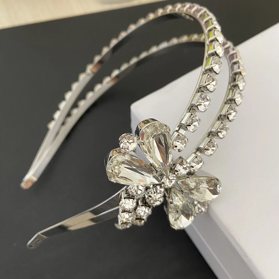 

Dragonfly Double Crystal Headband