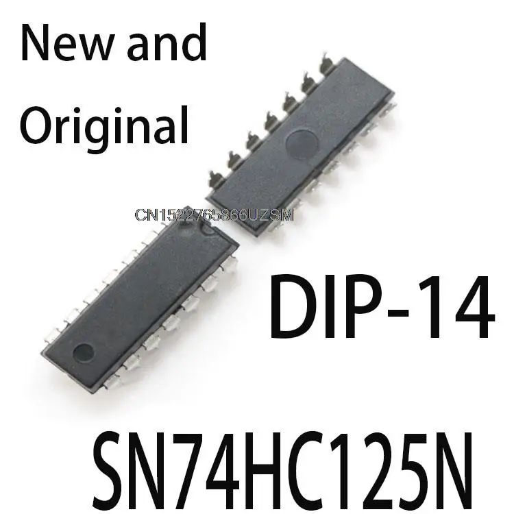10 шт. Новый и оригинальный DIP14 SN74HC125 DIP 74HC125N 74HC125 DIP-14 MC74HC125AN HD74HC125P TC74HC125AP SN74HC125N