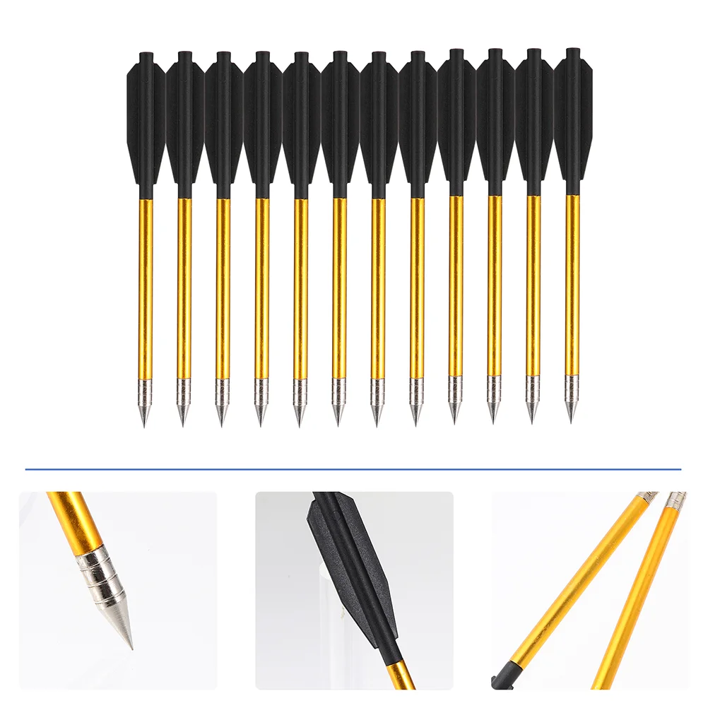 

24pcs 16CM Practical Arrows Durable Practice Arrows Shooting Accessories