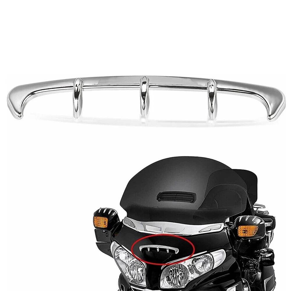 

1 шт. хромированный передний обтекатель для HONDA Goldwing GL1800 2001-2011 Золотое крыло ABS пластиковые хромированные аксессуары для мотоциклов