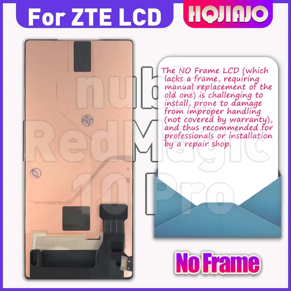 6,85-дюймовый AMOLED LCD-дисплей для ZTE nubia RedMagic 10 Pro NX789J без рамки, сенсорный экран, дигитайзер, комплект для замены, 100% протестировано (art.: 3920da012a6ae) - 3920da012a6ae