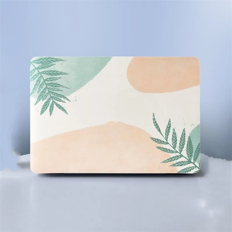 

Laptop for Macbook Air Pro 12 13 Case M1 M2 2020 2022 Cover 14 16 Inch A2442 A2485 2021 2019 Watercolor Floral Leaves Slim Shell
