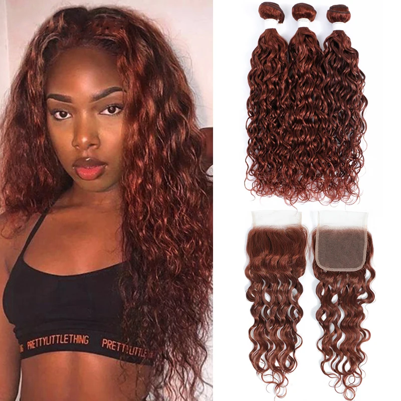 Ed Hair Weave Bundles With Closure Brazilian Remy Hair Bundle Deals