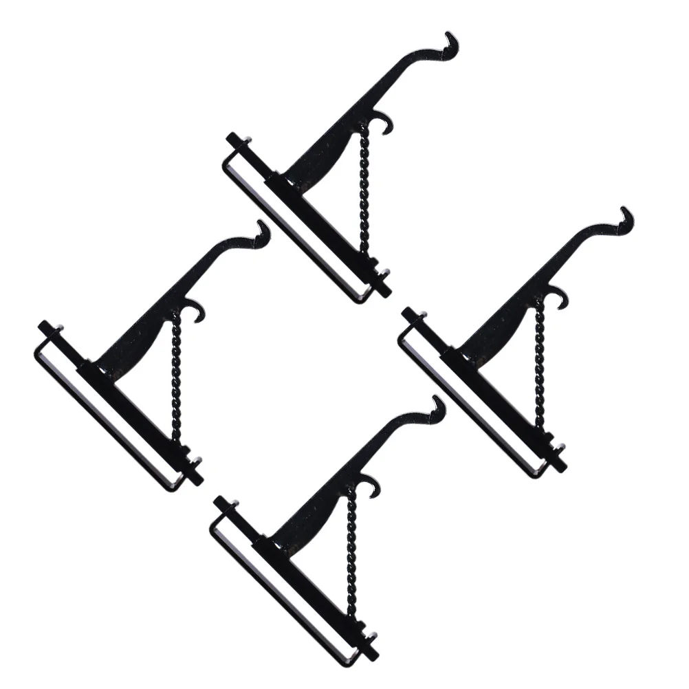 

4 шт., мини-вешалка для кукольного домика