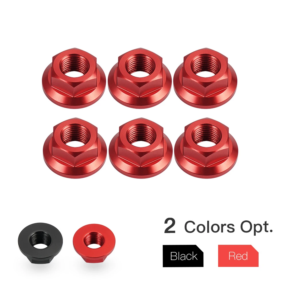 

6PCS CNC Rear Sprocket Screw Nuts Set M10 X 1.25 For Ducati MONSTER 620 695 696 750 800 900 1000 S4 SUPERSPORT 750 800 900