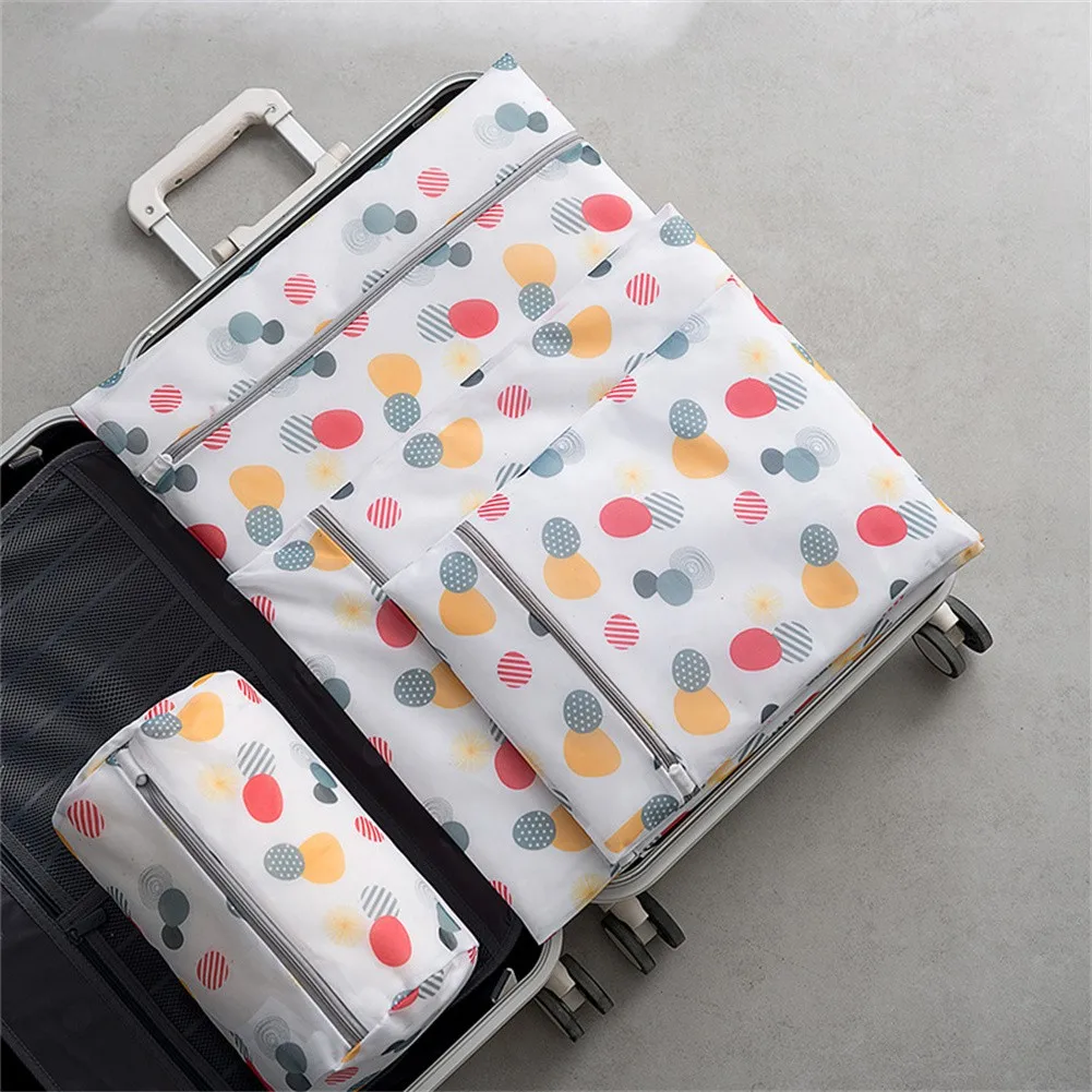 

1x Laundry Bag Clothes Washing Machine Undeformated Laundry Bag With Zipper Traveling Package Clothing Bra Underwear Storage Bag