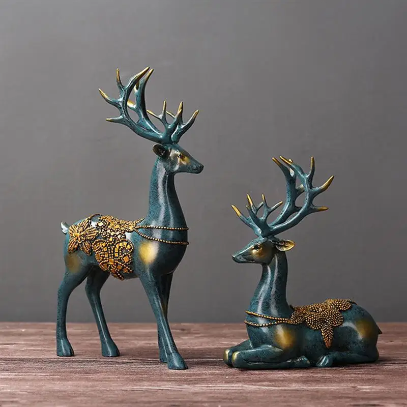 

2 шт., украшения для дома в виде оленя