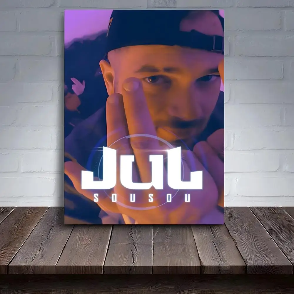Постер с музыкальным альбомом рэпера JuL, HD-печать на холсте, высококачественная эстетичная бумага для печати, настенное искусство для гостиной и дома (art.: 3920dadfa4c73) - 3920dadfa4c73